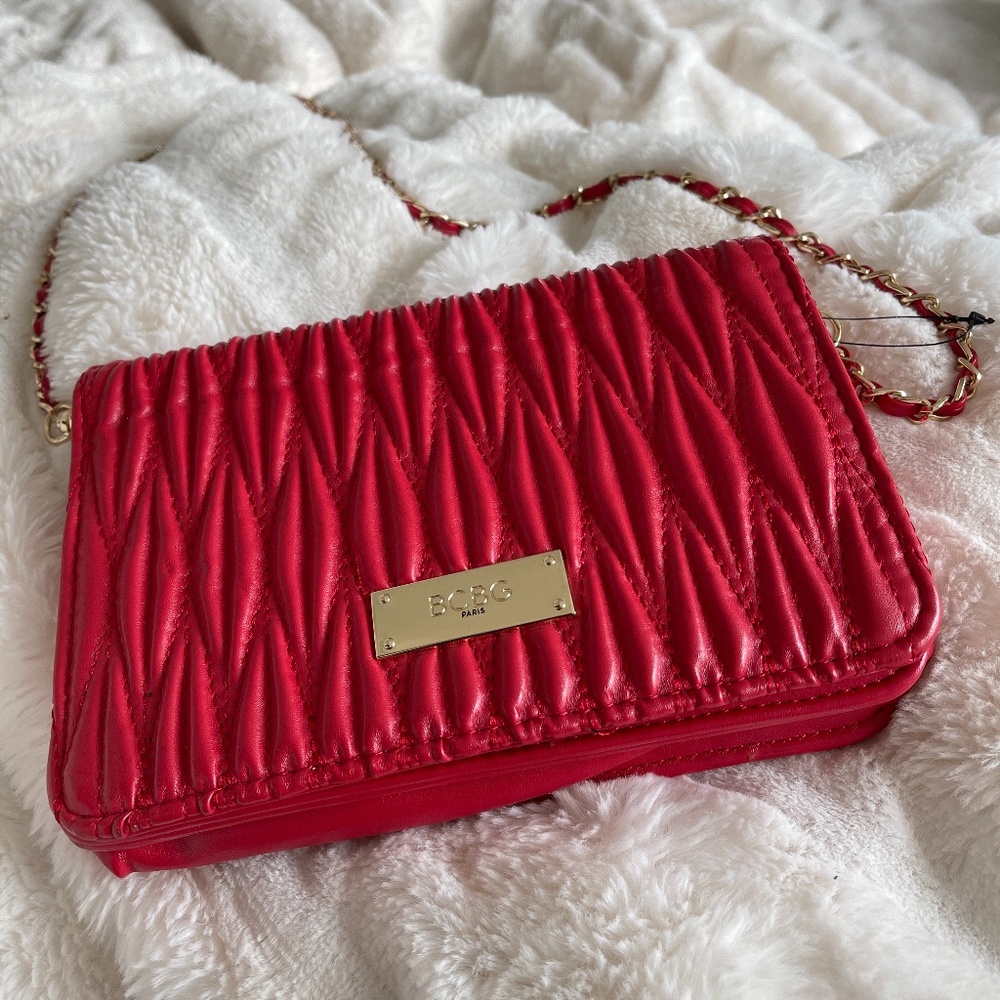 BCBG Little red purse